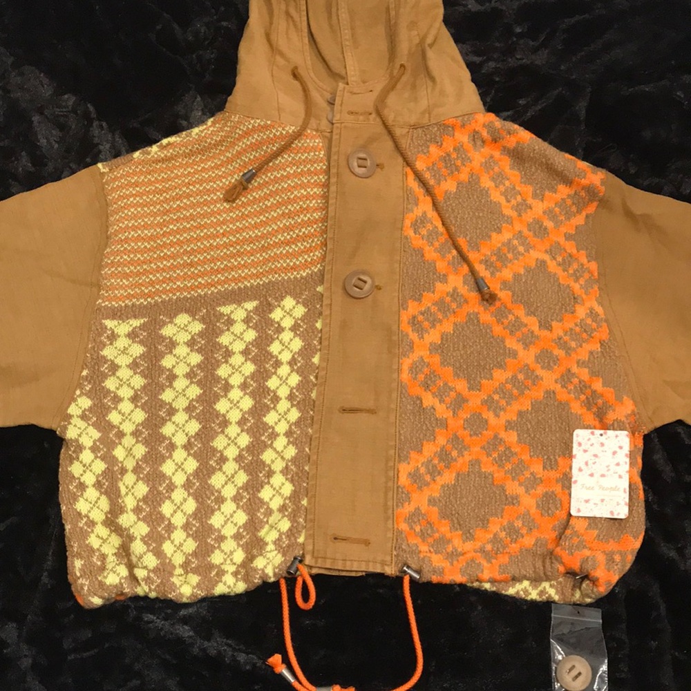 Free People Reno Knit Jacket. - Picture 4 of 16